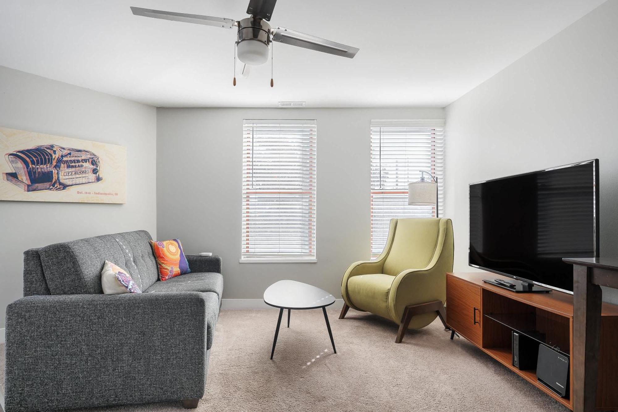 Apartment Modern Mass Ave 1br With Kitchen